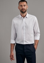 Slim Oxfordhemd Punkte in Hellblau |  Seidensticker Onlineshop