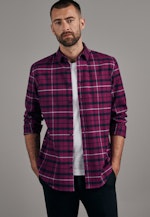 Slim Business Hemd Karo in Rosa/Pink |  Seidensticker Onlineshop