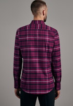 Slim Business Hemd Karo in Rosa/Pink |  Seidensticker Onlineshop