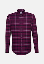 Slim Business Hemd Karo in Rosa/Pink |  Seidensticker Onlineshop