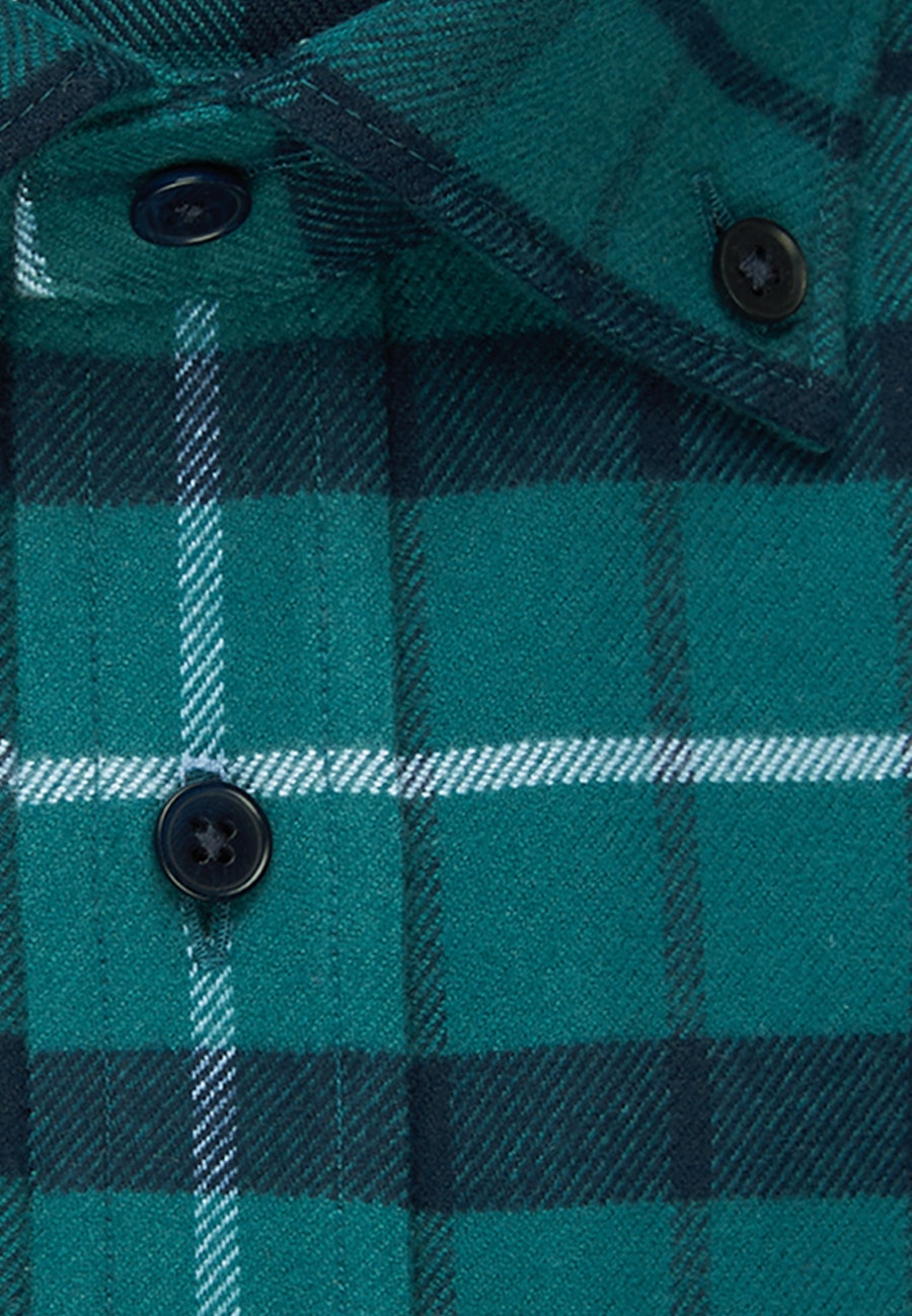 Business Hemd in Slim mit Button-Down-Kragen in Grün |  Seidensticker Onlineshop