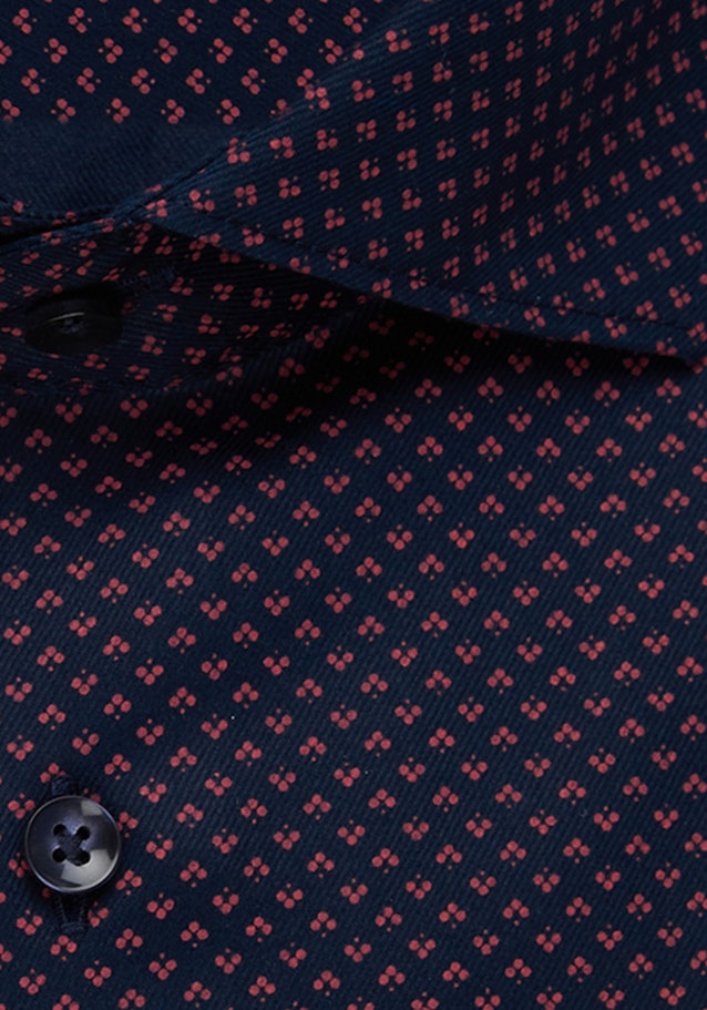 Twill Business Hemd in X-Slim mit Kentkragen in Rot |  Seidensticker Onlineshop