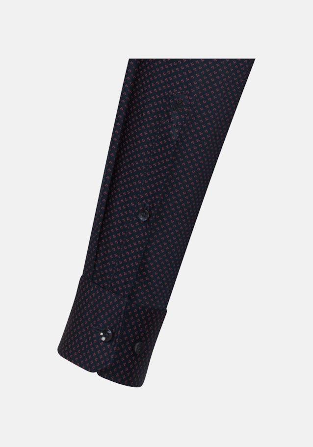X-Slim Business Hemd Druck in Rot | Seidensticker Onlineshop