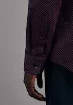 X-Slim Business Hemd Druck in Rot |  Seidensticker Onlineshop