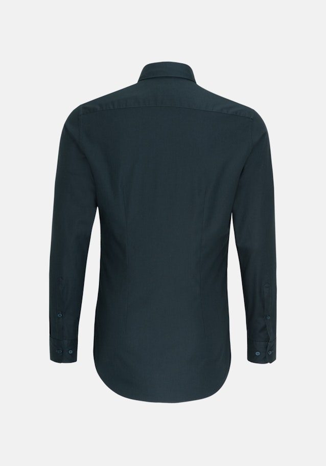 Bügelleichtes Twill Business Hemd in X-Slim mit Kentkragen in Grün |  Seidensticker Onlineshop