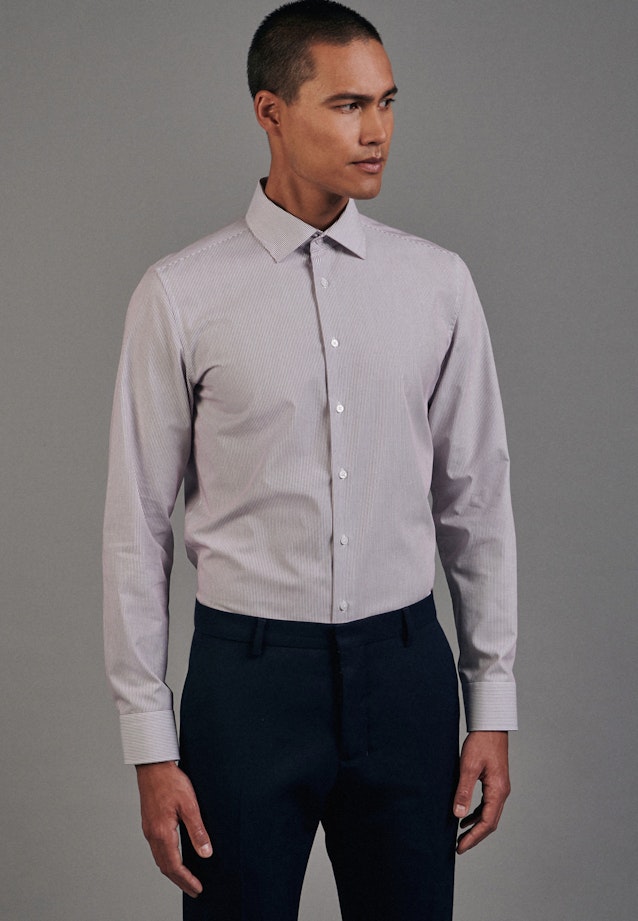 Slim Business Shirt Stripes in Pink |  Seidensticker Onlineshop