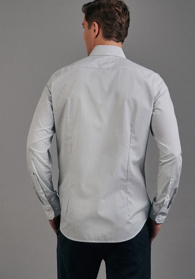 Non-iron Popeline Business overhemd in Slim with Kentkraag in Groen |  Seidensticker Onlineshop