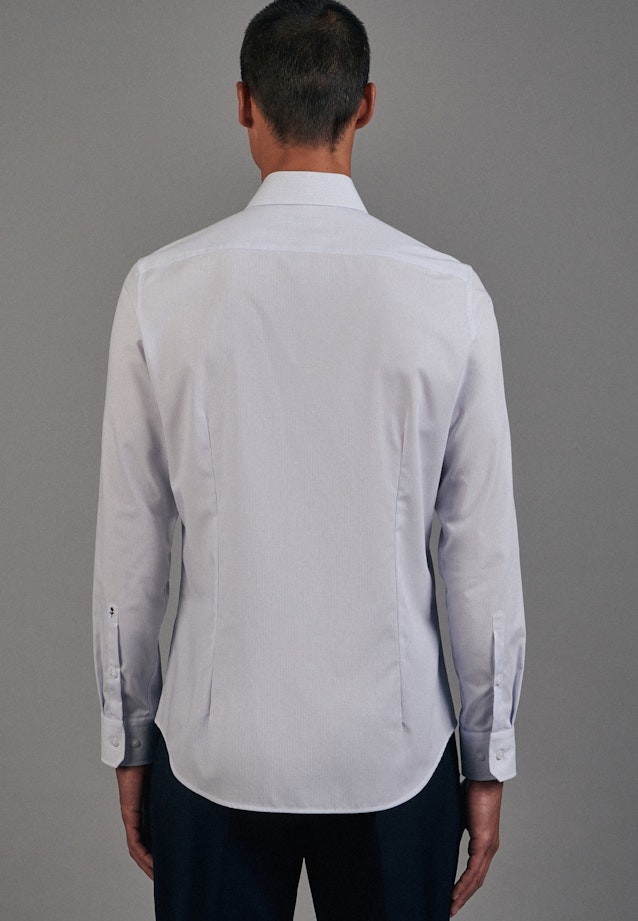 Slim Business Hemd Streifen in Hellblau |  Seidensticker Onlineshop