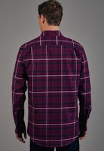 Regular Business Hemd Karo in Rosa/Pink |  Seidensticker Onlineshop