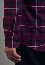 Regular Business Hemd Karo in Rosa/Pink |  Seidensticker Onlineshop