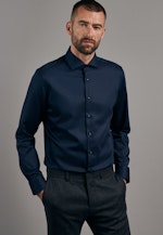 X-Slim Business Hemd Uni in Dunkelblau |  Seidensticker Onlineshop