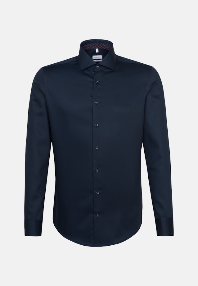 X-Slim Business Hemd Uni in Dunkelblau |  Seidensticker Onlineshop