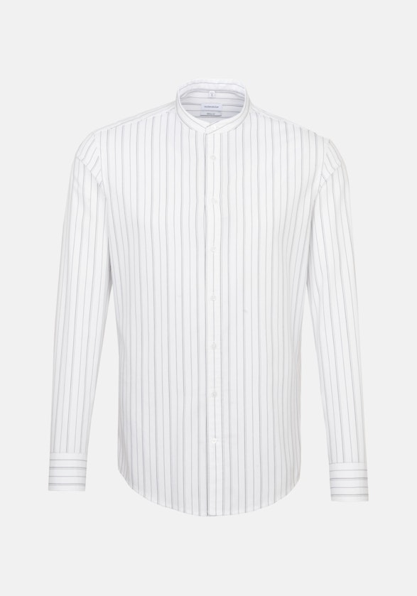 Business Shirt in Regular with Stand-Up Collar in White |  Seidensticker Onlineshop