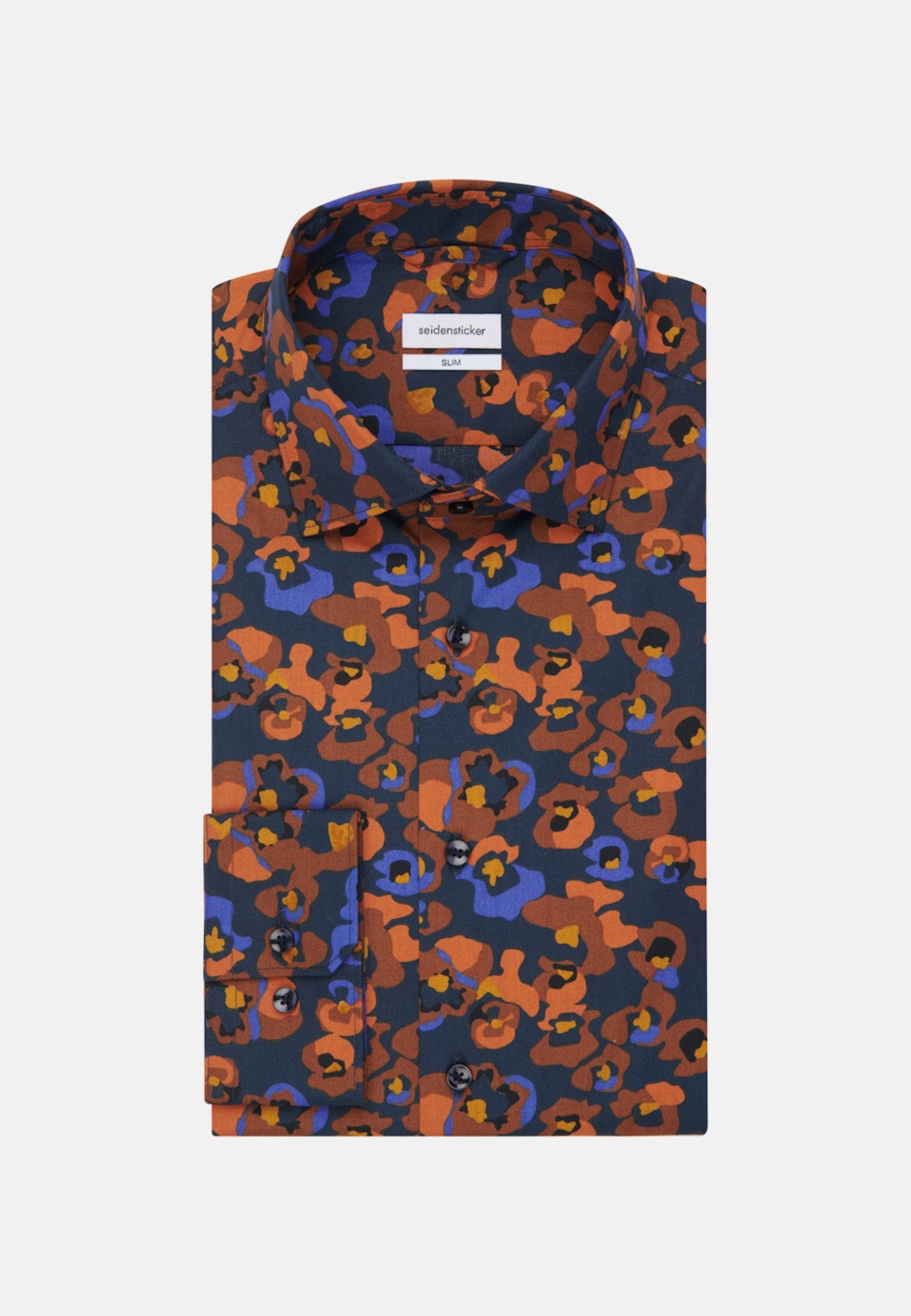 Business Hemd in Slim mit Kentkragen in Orange | Seidensticker Onlineshop