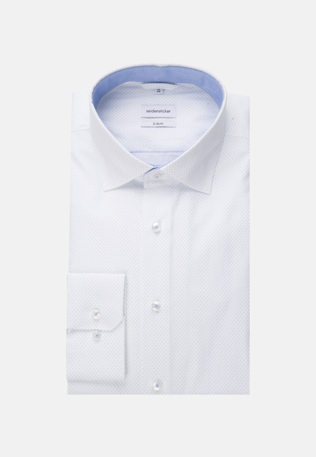 X-Slim Business Hemd Punkte in Hellblau |  Seidensticker Onlineshop