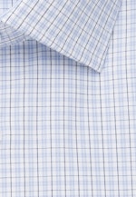 Shaped Business Shirt Check in Light Blue |  Seidensticker Onlineshop