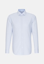Shaped Business Shirt Check in Light Blue |  Seidensticker Onlineshop