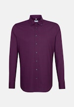 Shaped Business Shirt Check in Pink |  Seidensticker Onlineshop