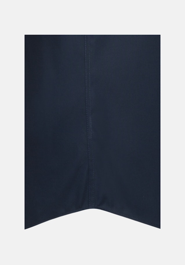 Non-iron Poplin Short sleeve Business Shirt in Comfort with Kent-Collar in Dark Blue |  Seidensticker Onlineshop