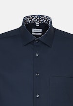 Comfort Business Hemd Uni in Dunkelblau |  Seidensticker Onlineshop