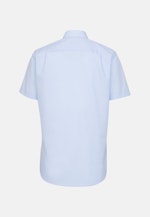 Comfort Business Hemd Uni in Mittelblau |  Seidensticker Onlineshop