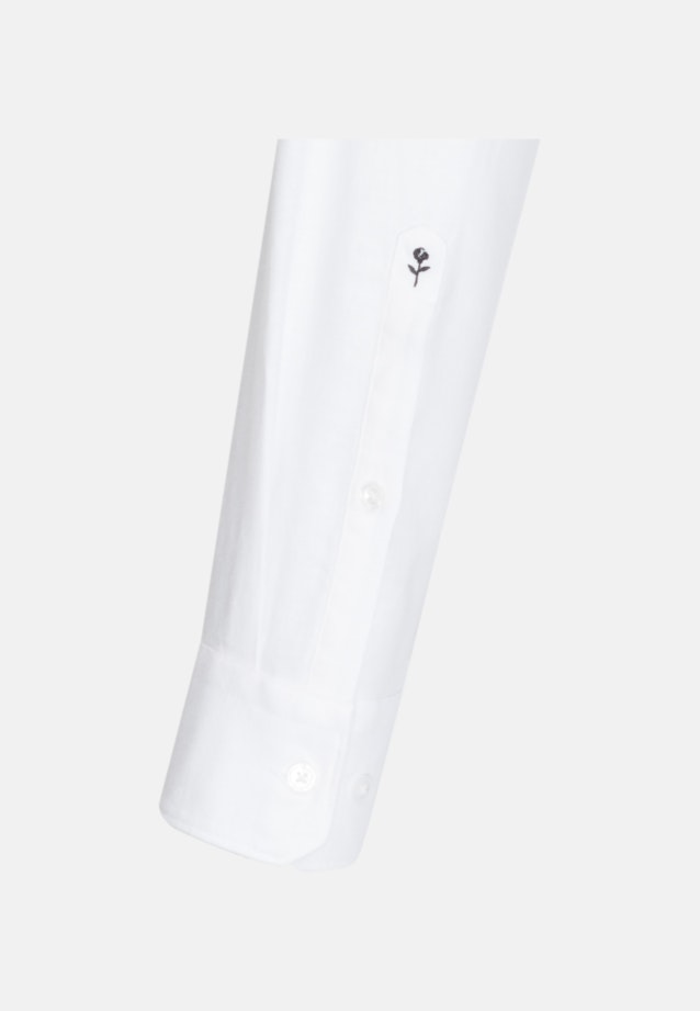 Shaped Business Hemd Uni in Weiß |  Seidensticker Onlineshop