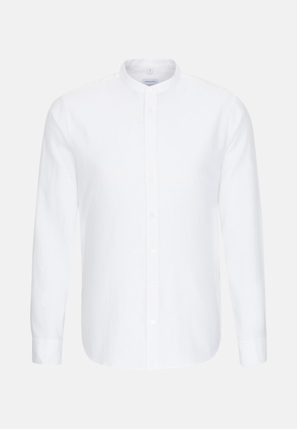 Shaped Business Hemd Uni in Weiß |  Seidensticker Onlineshop