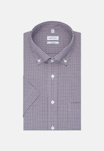 Comfort Business Shirt Check in Red |  Seidensticker Onlineshop