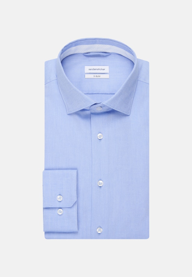 X-Slim Oxfordhemd Uni in Hellblau |  Seidensticker Onlineshop