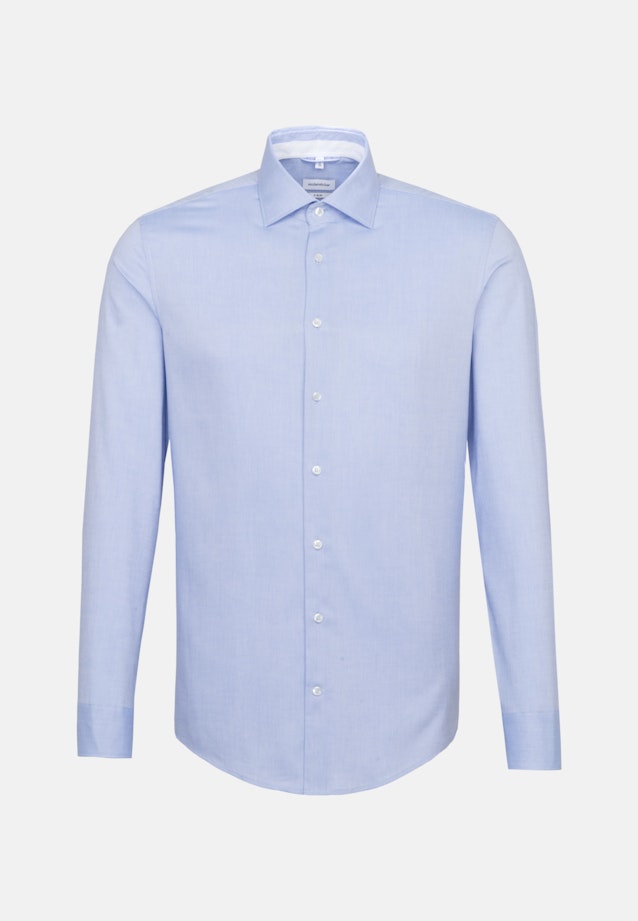 X-Slim Oxfordhemd Uni in Hellblau |  Seidensticker Onlineshop