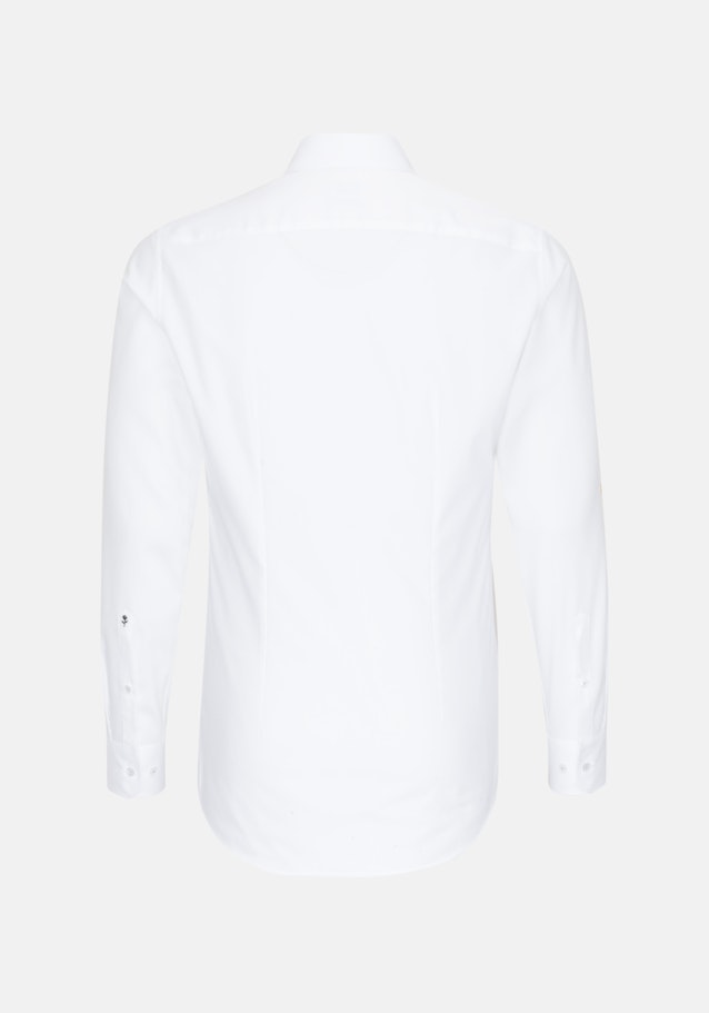 X-Slim Oxfordhemd Uni in Weiß | Seidensticker Onlineshop