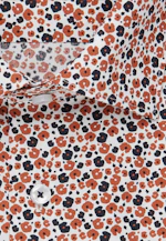 Slim Business Hemd Druck in Orange |  Seidensticker Onlineshop