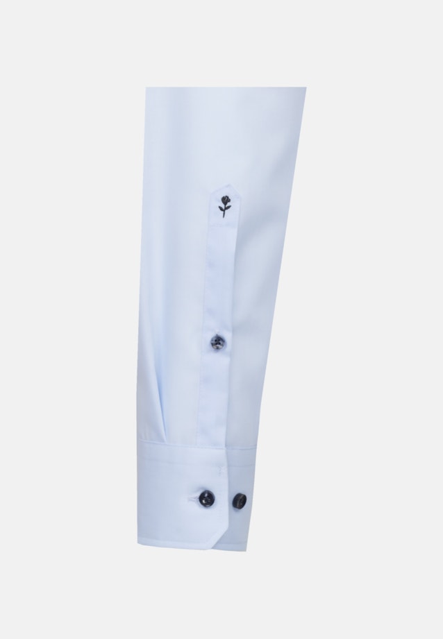 Shaped Business Hemd Uni in Mittelblau |  Seidensticker Onlineshop
