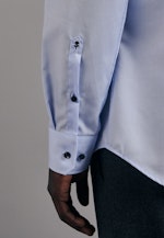 Shaped Business Hemd Uni in Mittelblau |  Seidensticker Onlineshop