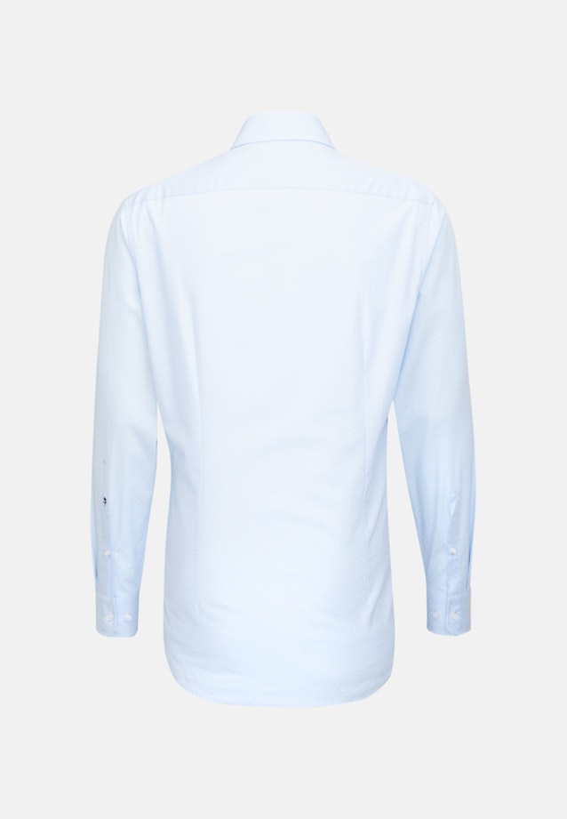 Slim Business Hemd Druck in Hellblau |  Seidensticker Onlineshop