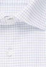 Shaped Business Shirt Check in Medium Blue |  Seidensticker Onlineshop