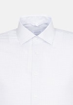 Shaped Business Shirt Check in Medium Blue |  Seidensticker Onlineshop