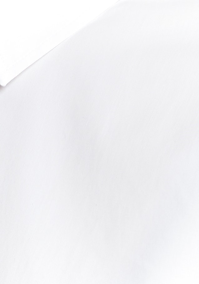 Popeline Bodybluse in Weiß |  Seidensticker Onlineshop