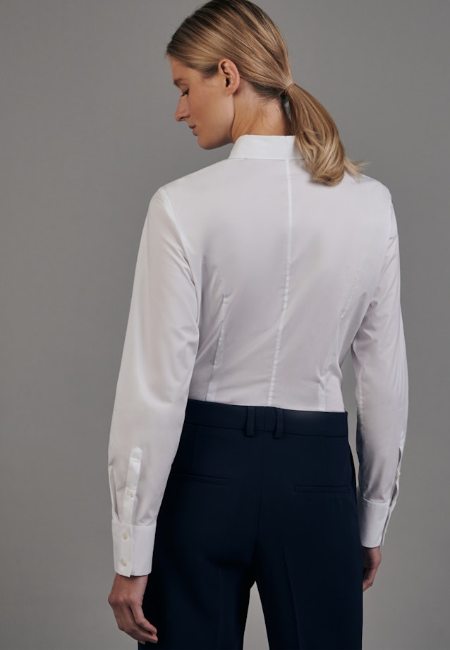 Collar Body Blouse in White |  Seidensticker Onlineshop