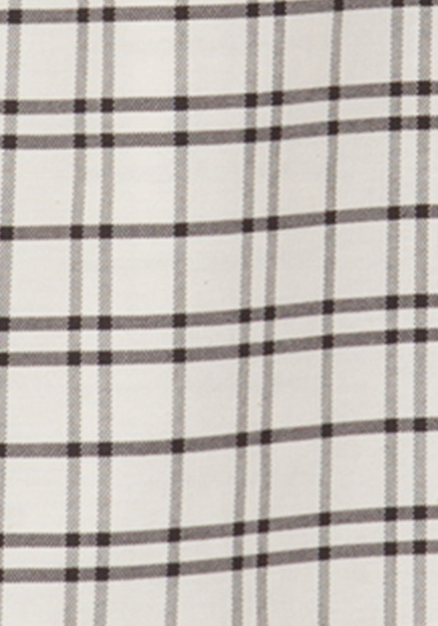 Kleid Karo in Ecru | Seidensticker Onlineshop