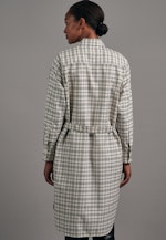 Kleid Karo in Ecru |  Seidensticker Onlineshop