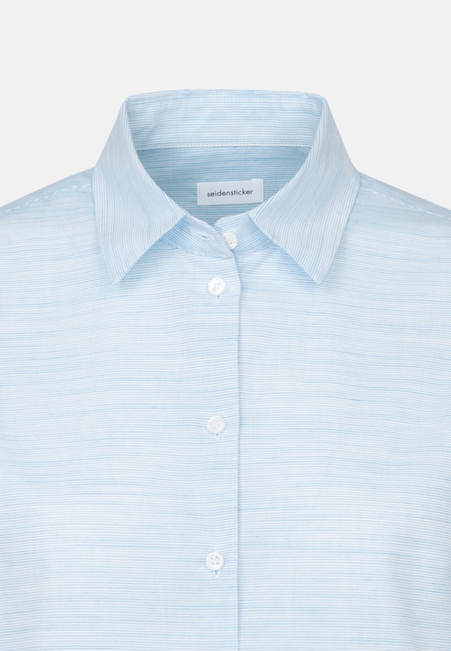 Shirt Blouse Stripes in Light Blue |  Seidensticker Onlineshop