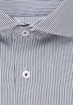 Shaped Business Hemd Streifen in Dunkelblau |  Seidensticker Onlineshop