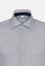 Shaped Business Hemd Streifen in Dunkelblau |  Seidensticker Onlineshop