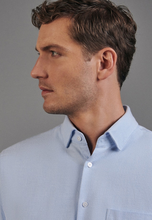 Shaped Business Hemd Uni in Hellblau |  Seidensticker Onlineshop