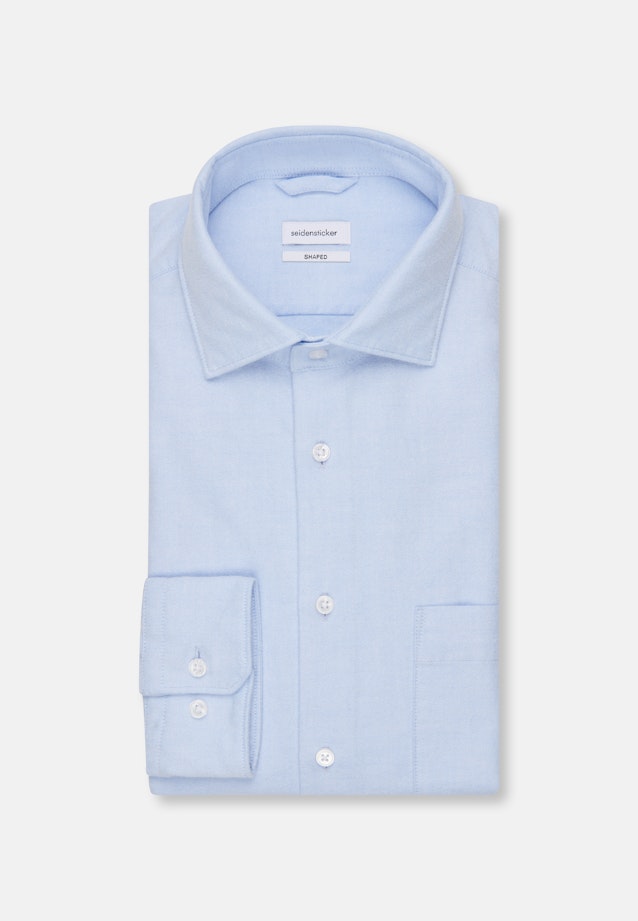 Shaped Business Hemd Uni in Hellblau |  Seidensticker Onlineshop