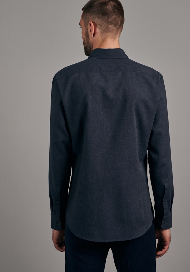 Shaped Business Hemd Uni in Grau | Seidensticker Onlineshop