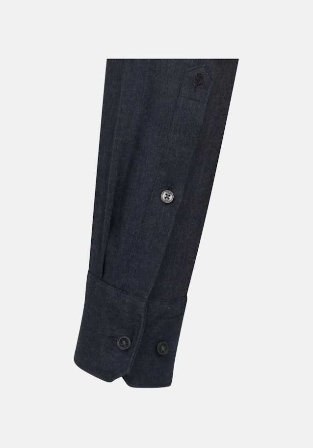 Shaped Business Hemd Uni in Grau | Seidensticker Onlineshop