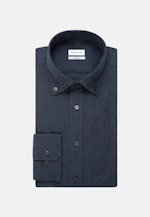 Shaped Business Hemd Uni in Grau |  Seidensticker Onlineshop