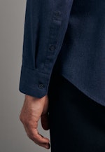 Slim Business Hemd Uni in Dunkelblau |  Seidensticker Onlineshop